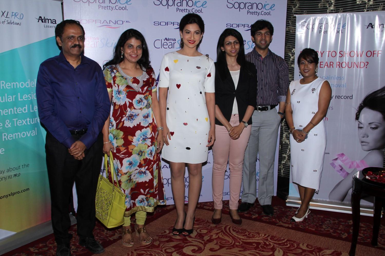 Gauahar Khan at India SAARC Operations Inauguration