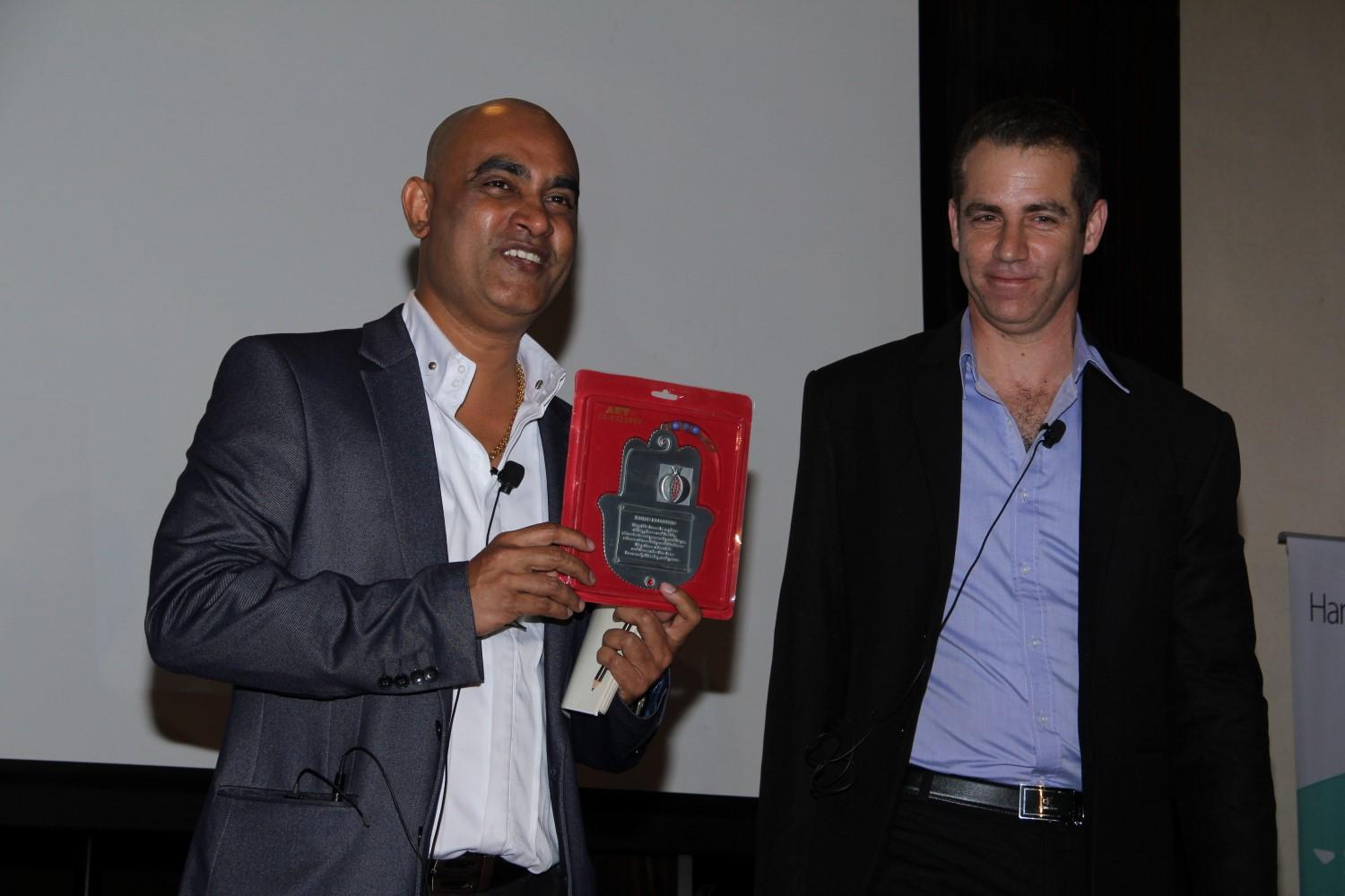 Gauahar Khan at India SAARC Operations Inauguration