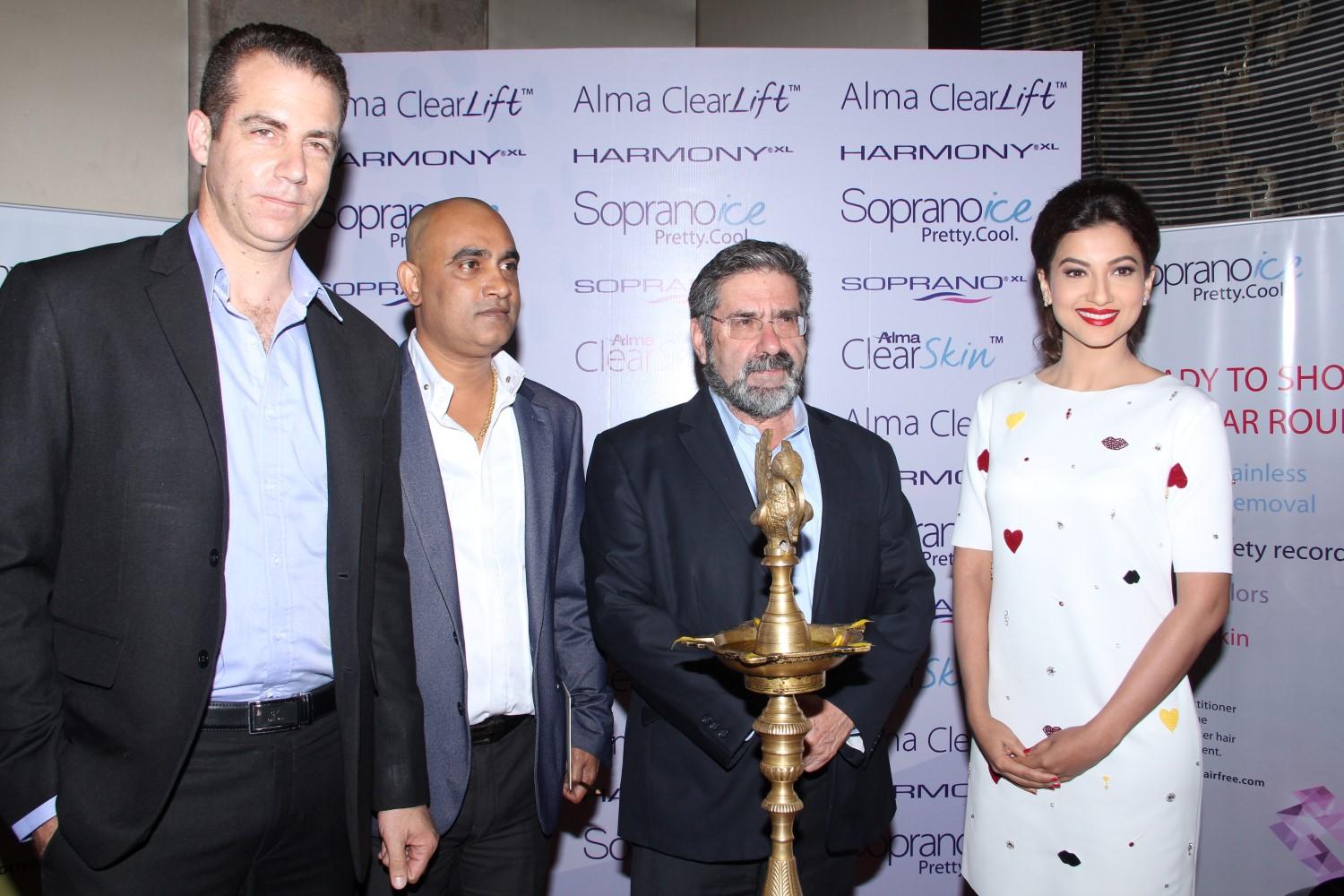 Gauahar Khan at India SAARC Operations Inauguration