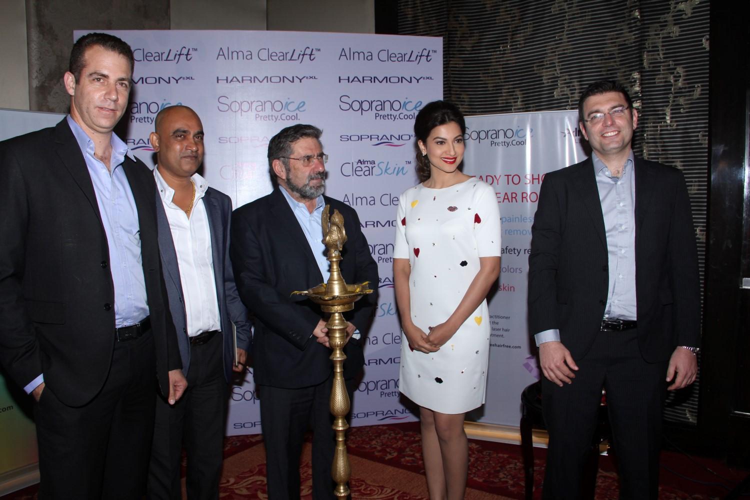 Gauahar Khan at India SAARC Operations Inauguration