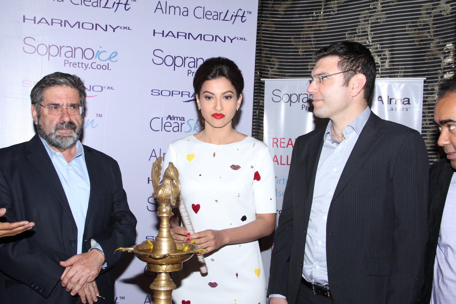 Gauahar Khan at India SAARC Operations Inauguration