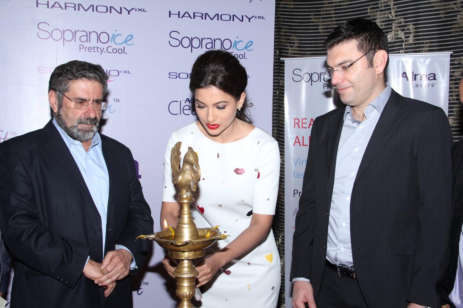 Gauahar Khan at India SAARC Operations Inauguration