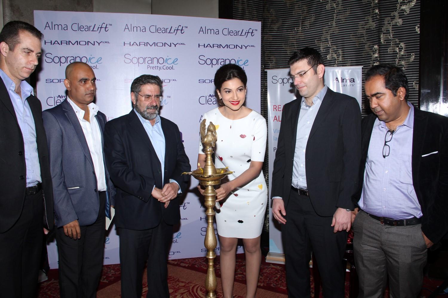 Gauahar Khan at India SAARC Operations Inauguration