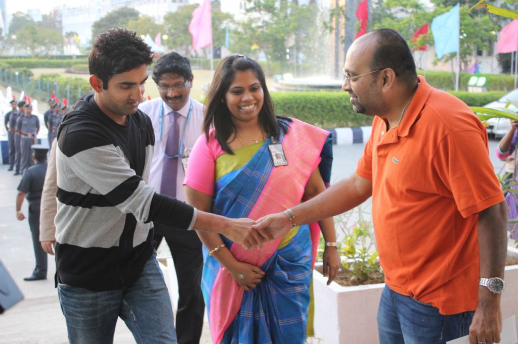 Gautham Gambhir Inagurates Femfest And Cultural 2015 Sathyabama University