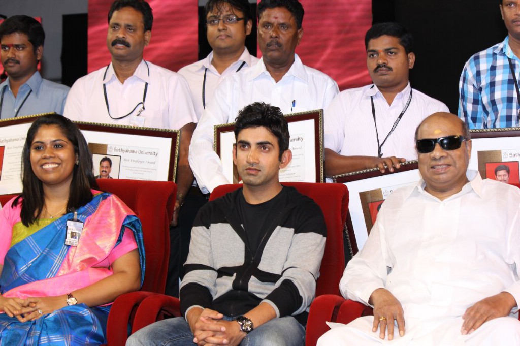 Gautham Gambhir Inagurates Femfest And Cultural 2015 Sathyabama University