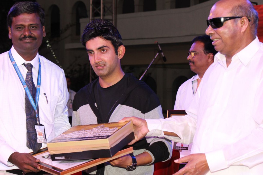 Gautham Gambhir Inagurates Femfest And Cultural 2015 Sathyabama University