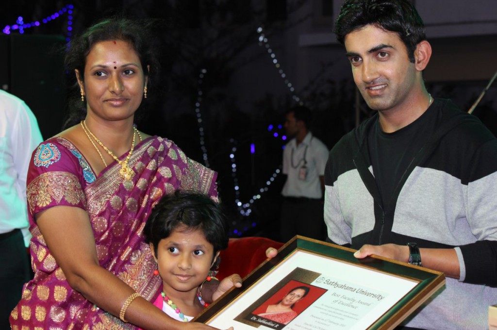 Gautham Gambhir Inagurates Femfest And Cultural 2015 Sathyabama University