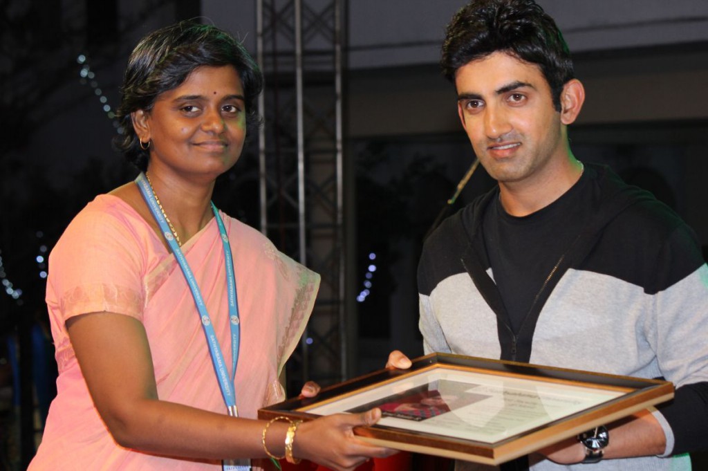 Gautham Gambhir Inagurates Femfest And Cultural 2015 Sathyabama University