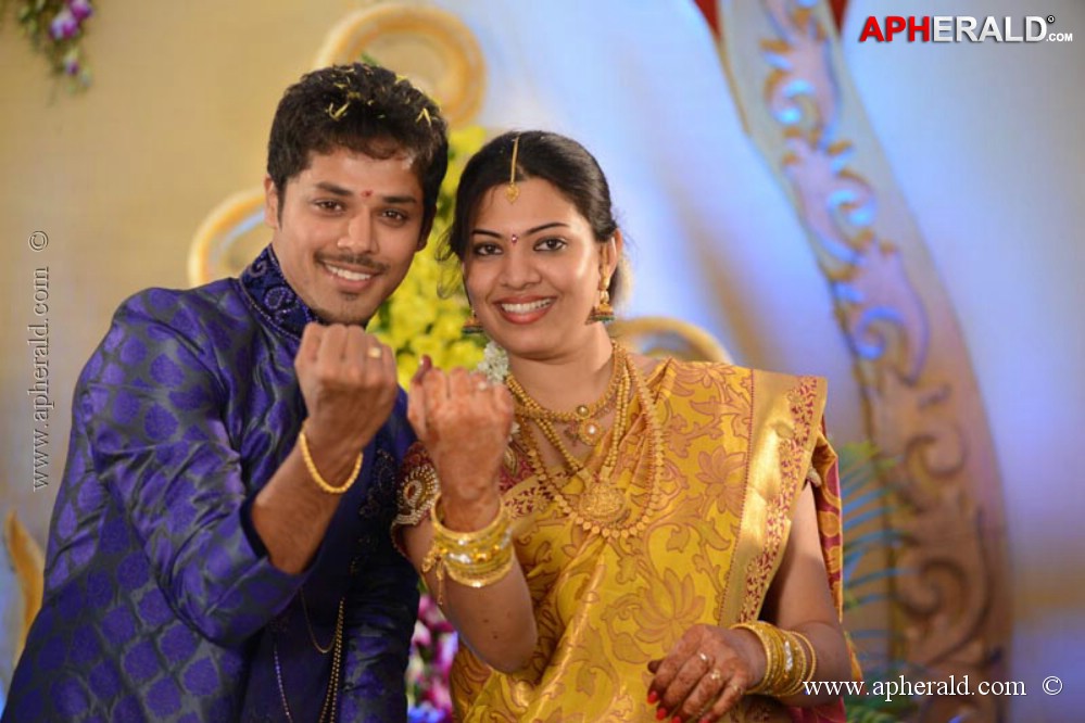 Geetha Madhuri Nandu Engagement Photos