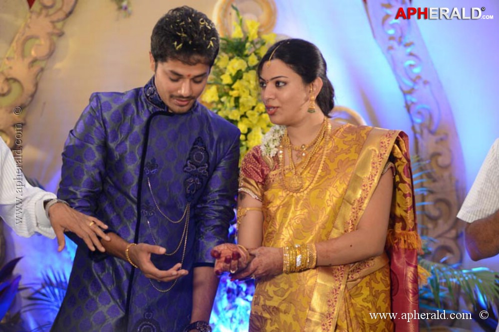 Geetha Madhuri Nandu Engagement Photos