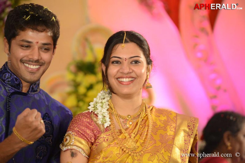 Geetha Madhuri Nandu Engagement Photos