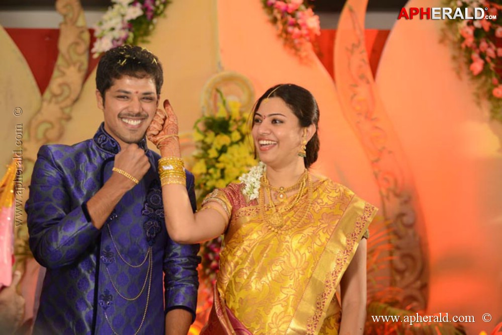 Geetha Madhuri Nandu Engagement Photos