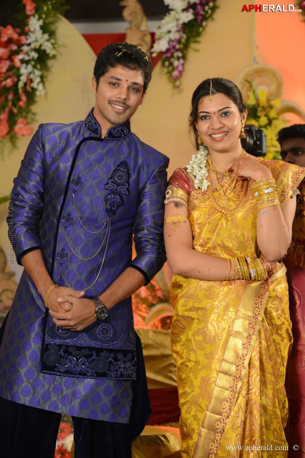 Geetha Madhuri Nandu Engagement Photos