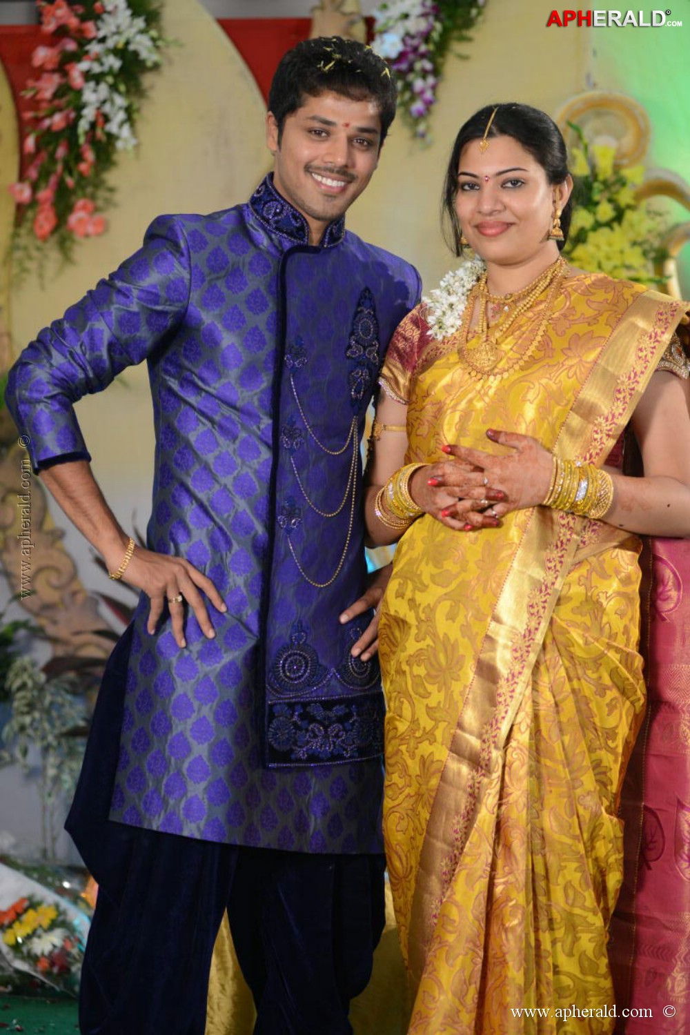 Geetha Madhuri Nandu Engagement Photos