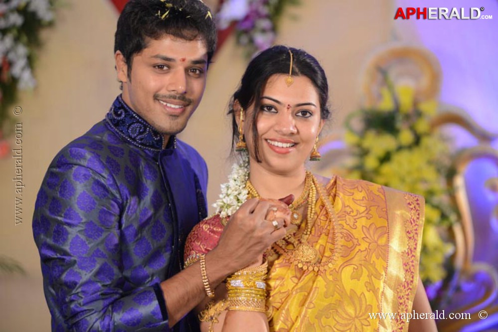 Geetha Madhuri Nandu Engagement Photos