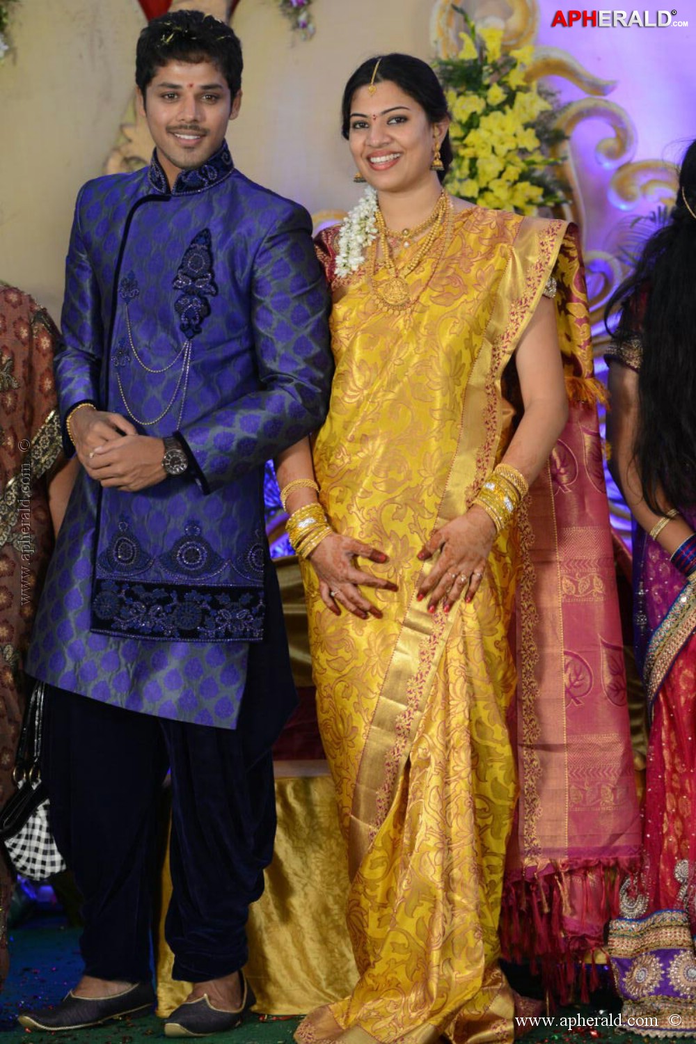 Geetha Madhuri Nandu Engagement Photos