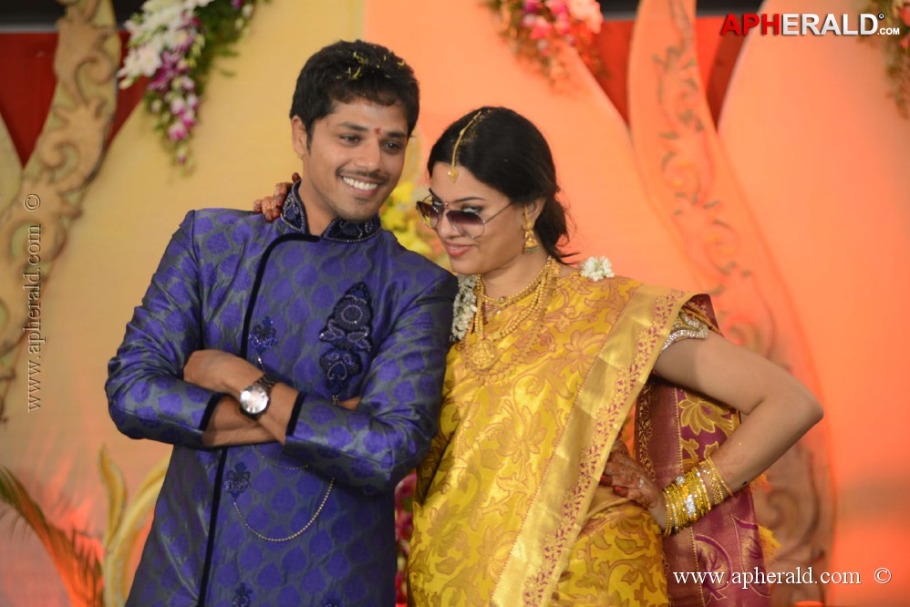 Geetha Madhuri Nandu Engagement Pics