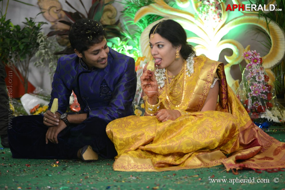 Geetha Madhuri Nandu Engagement Pics