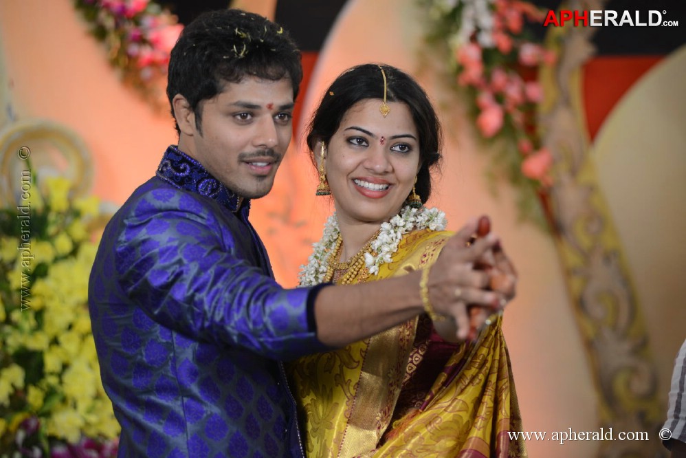 Geetha Madhuri Nandu Engagement Pics