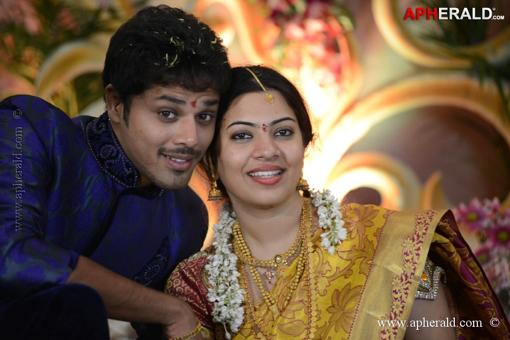 Geetha Madhuri Nandu Engagement Pics