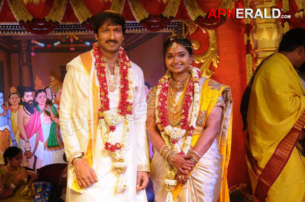 GopiChand Marriage Photos