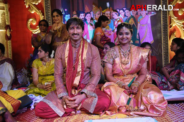 GopiChand Marriage Photos