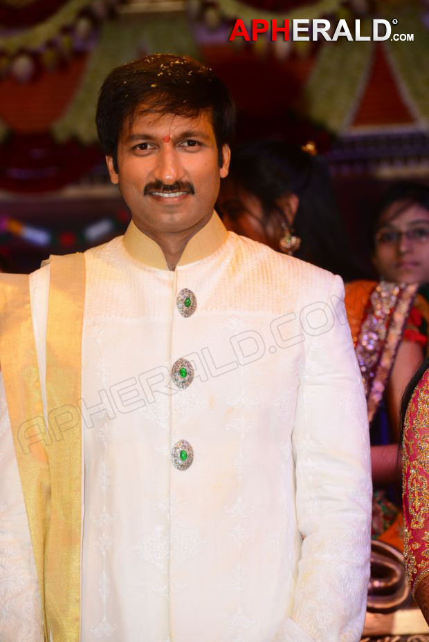 Gopichand Marriage Reception pics