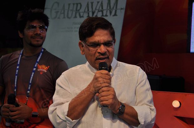 Gouravam Audio Launch During IPL Match