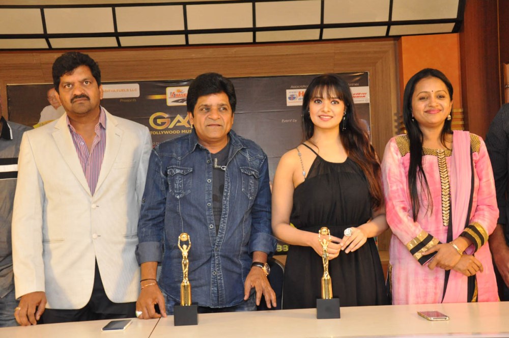 Gulf Andhra Music Awards 2014 Press Meet