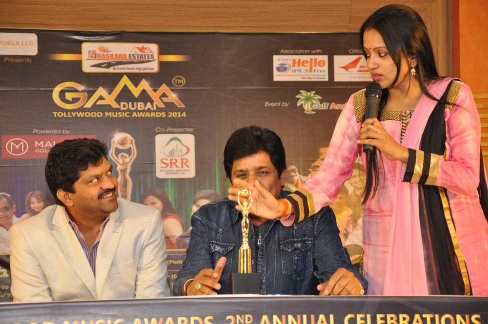 Gulf Andhra Music Awards 2014 Press Meet