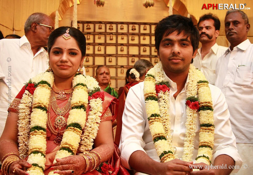 GV Prakash Kumar and Saindhavi Wedding Photos