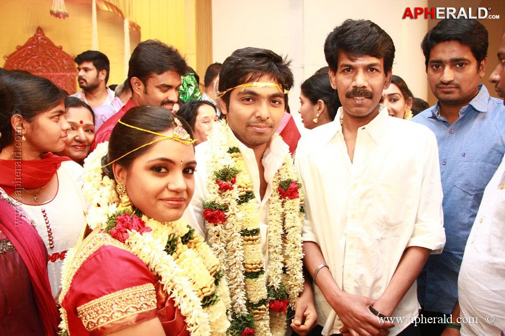 GV Prakash Kumar and Saindhavi Wedding Photos