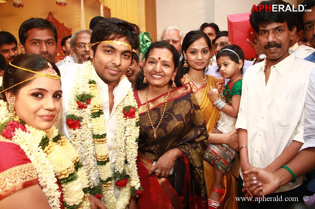 GV Prakash Kumar and Saindhavi Wedding Photos