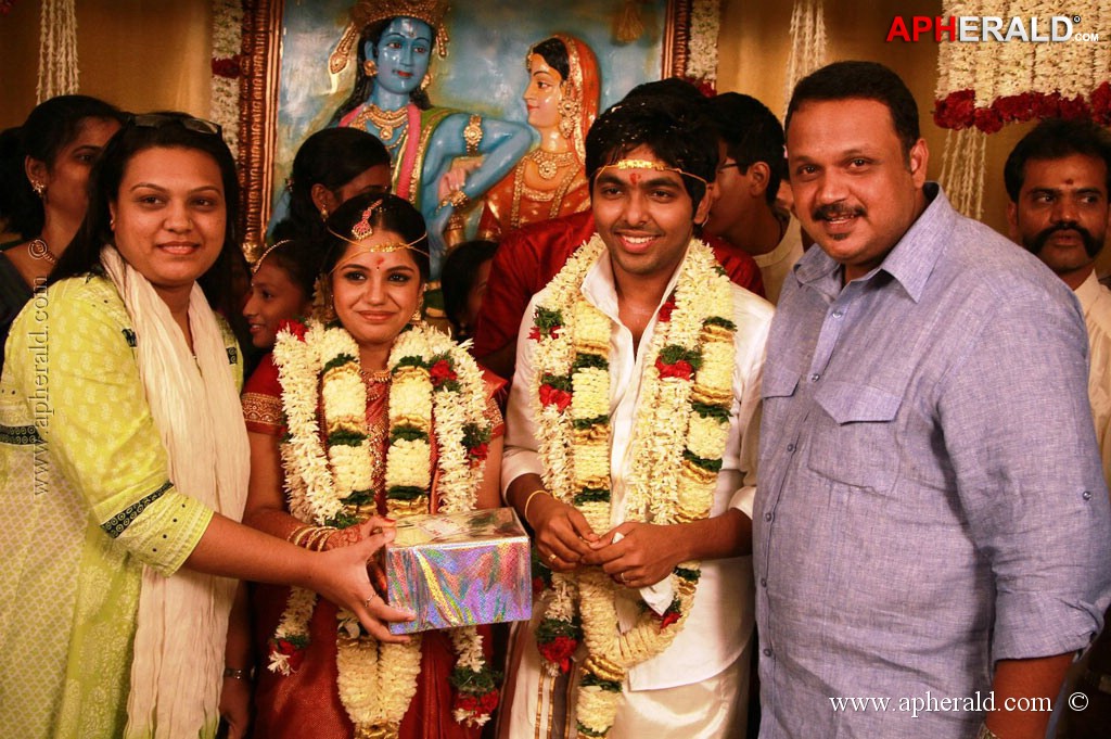 GV Prakash Kumar and Saindhavi Wedding Photos