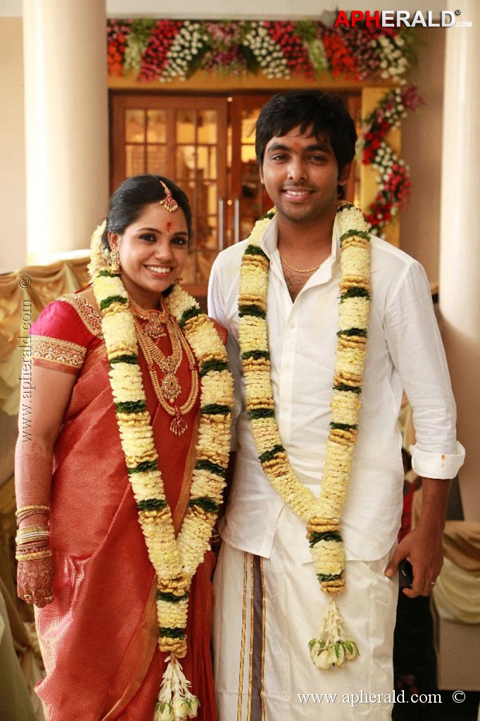 GV Prakash Kumar and Saindhavi Wedding Photos