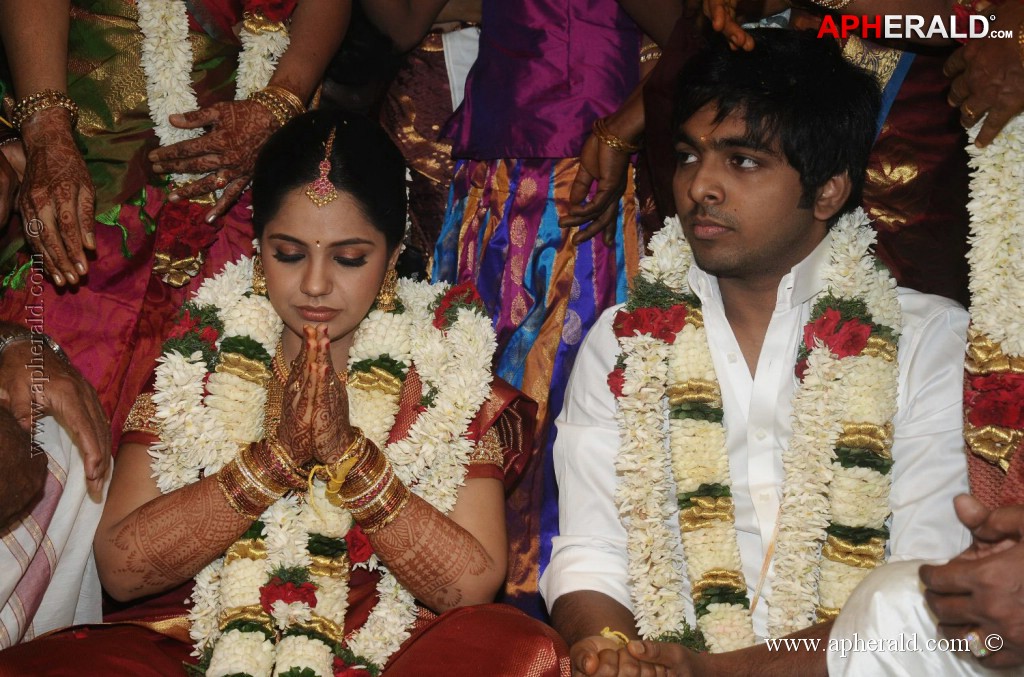 GV Prakash Kumar and Saindhavi Wedding Photos