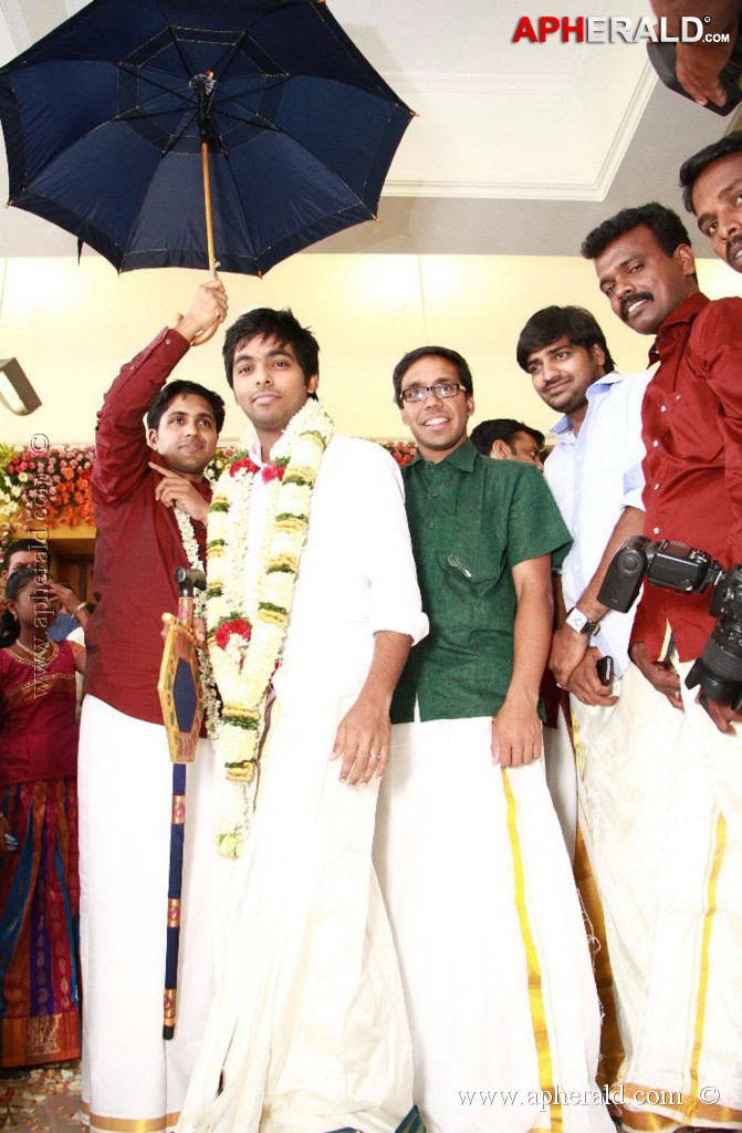 GV Prakash Kumar and Saindhavi Wedding Photos