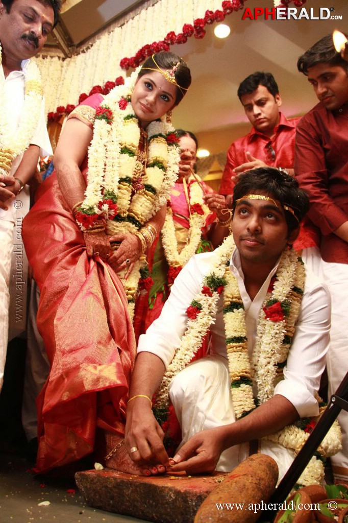 GV Prakash Kumar and Saindhavi Wedding Photos