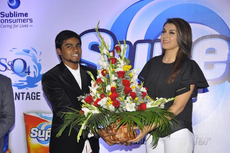 Hansika At Super Washing Powder Launch