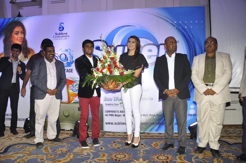 Hansika At Super Washing Powder Launch