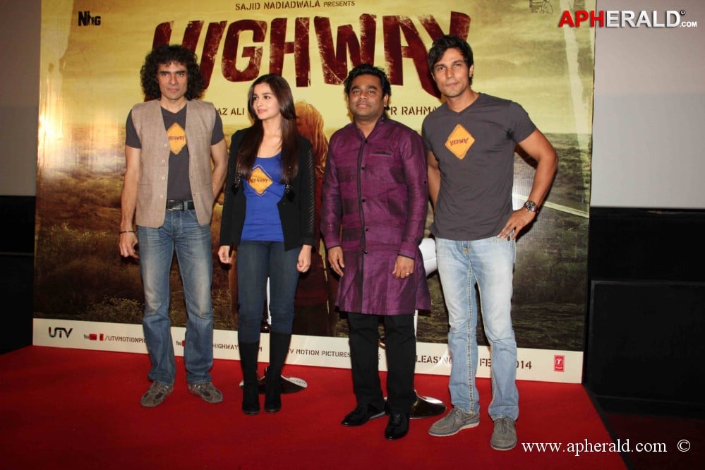 Highway Movie First Look Launch