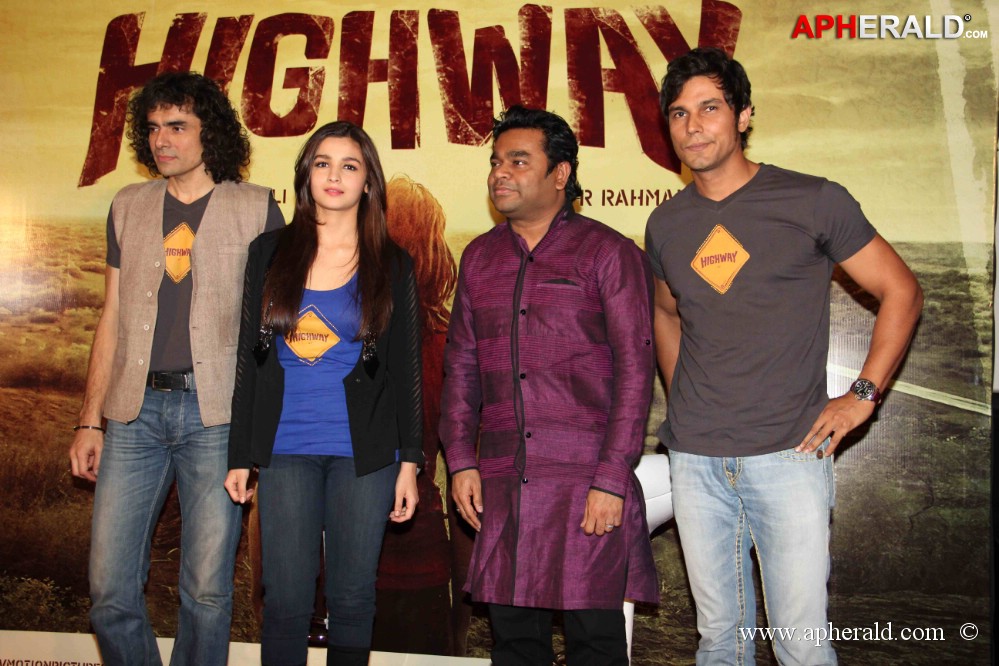 Highway Movie First Look Launch.