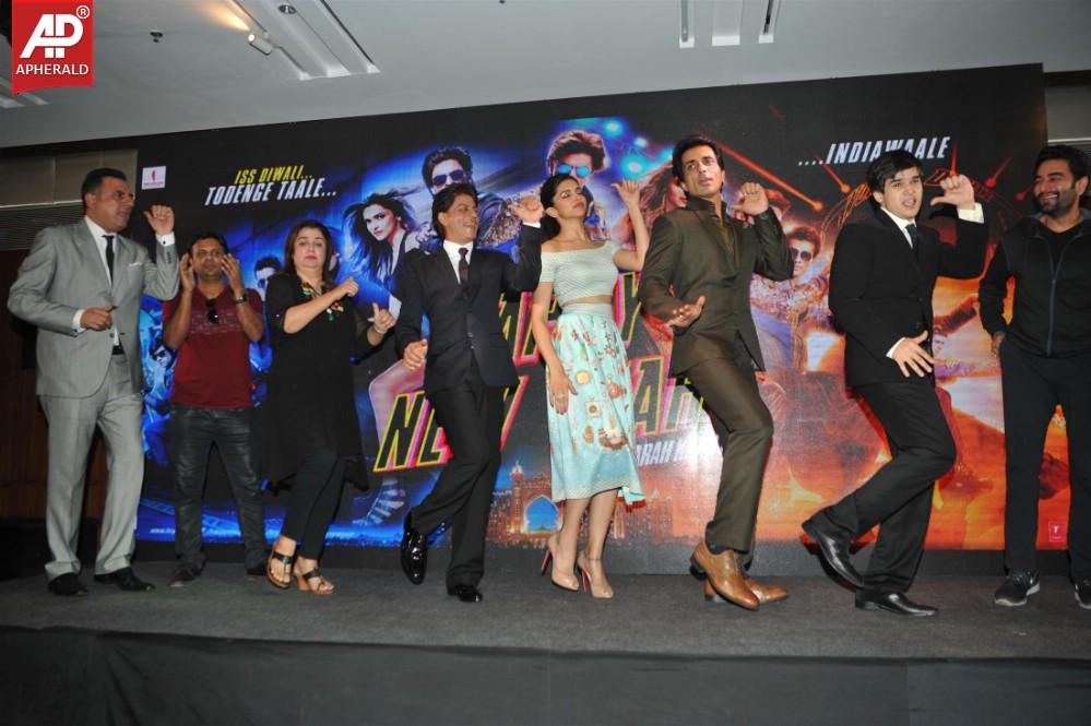 Happy New Year Team Launch HNY Song Sharabi Music Video