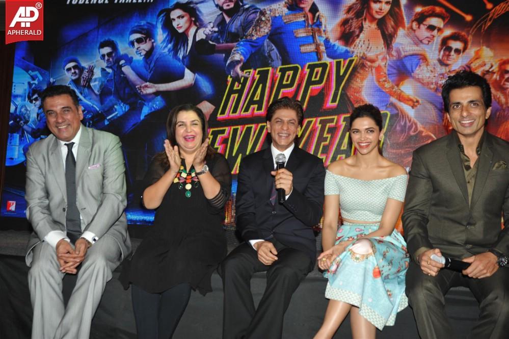 Happy New Year Team Launch HNY Song Sharabi Music Video