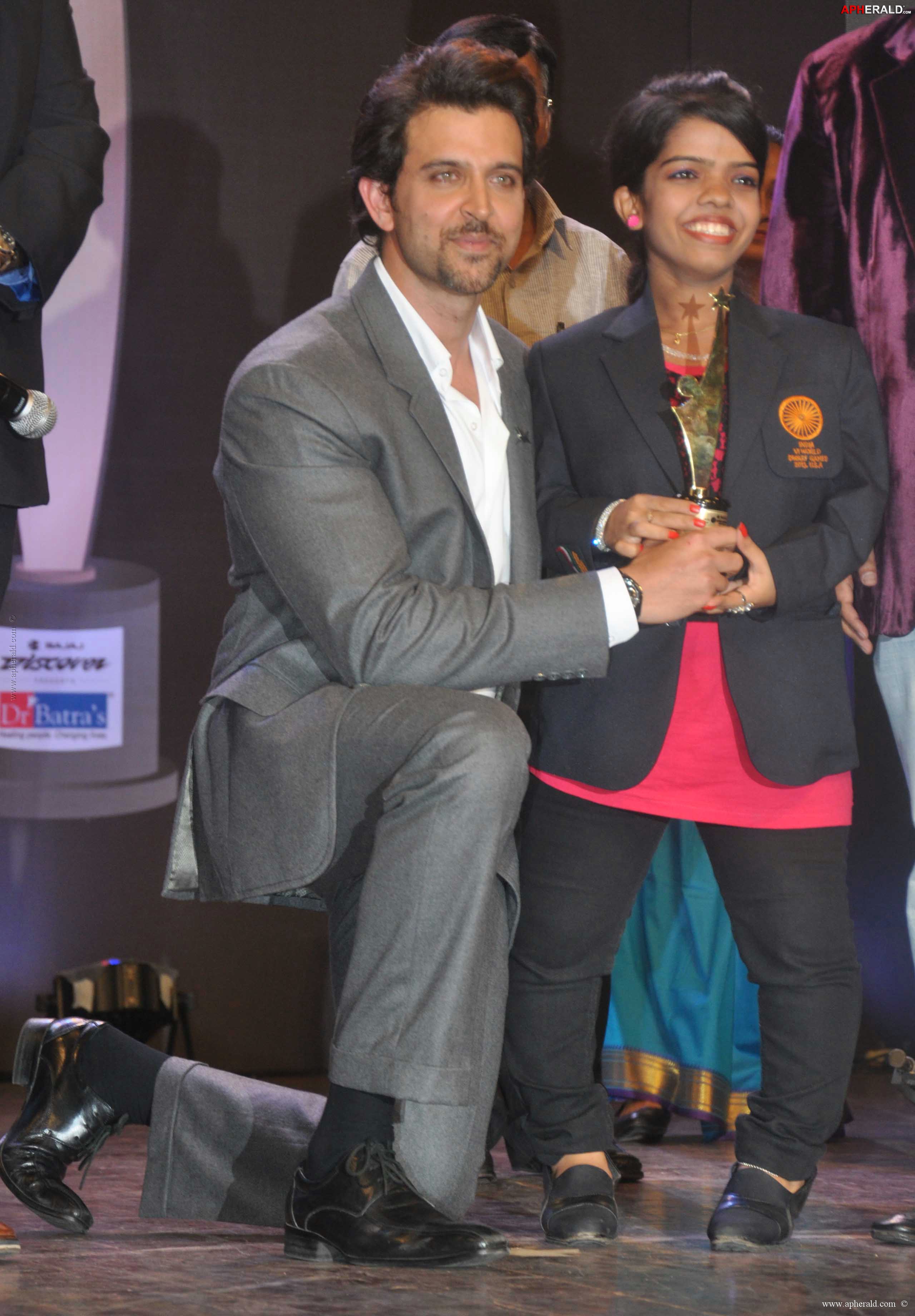 Hrithik Roshan at 8th Positive Health Awards 