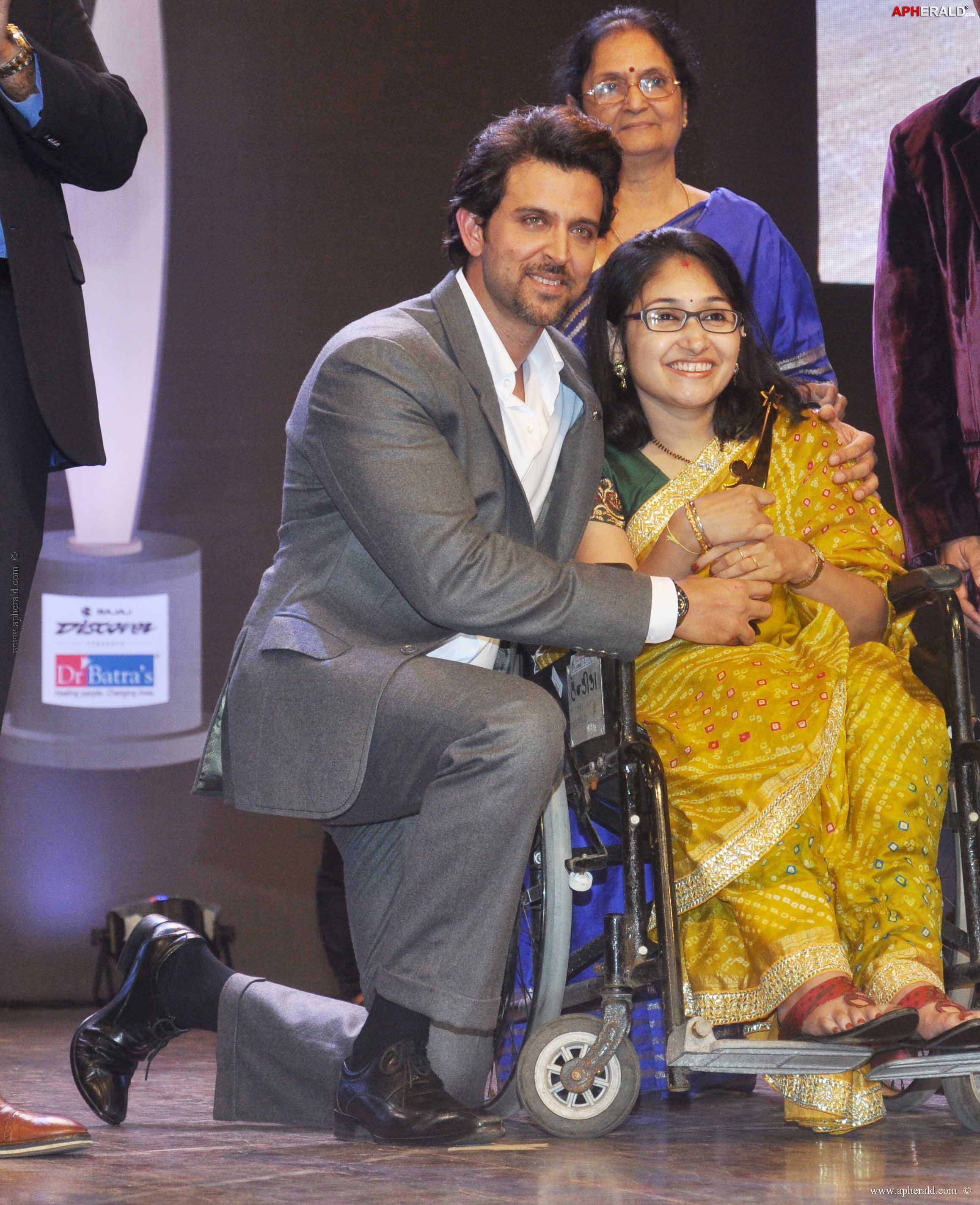 Hrithik Roshan at 8th Positive Health Awards 