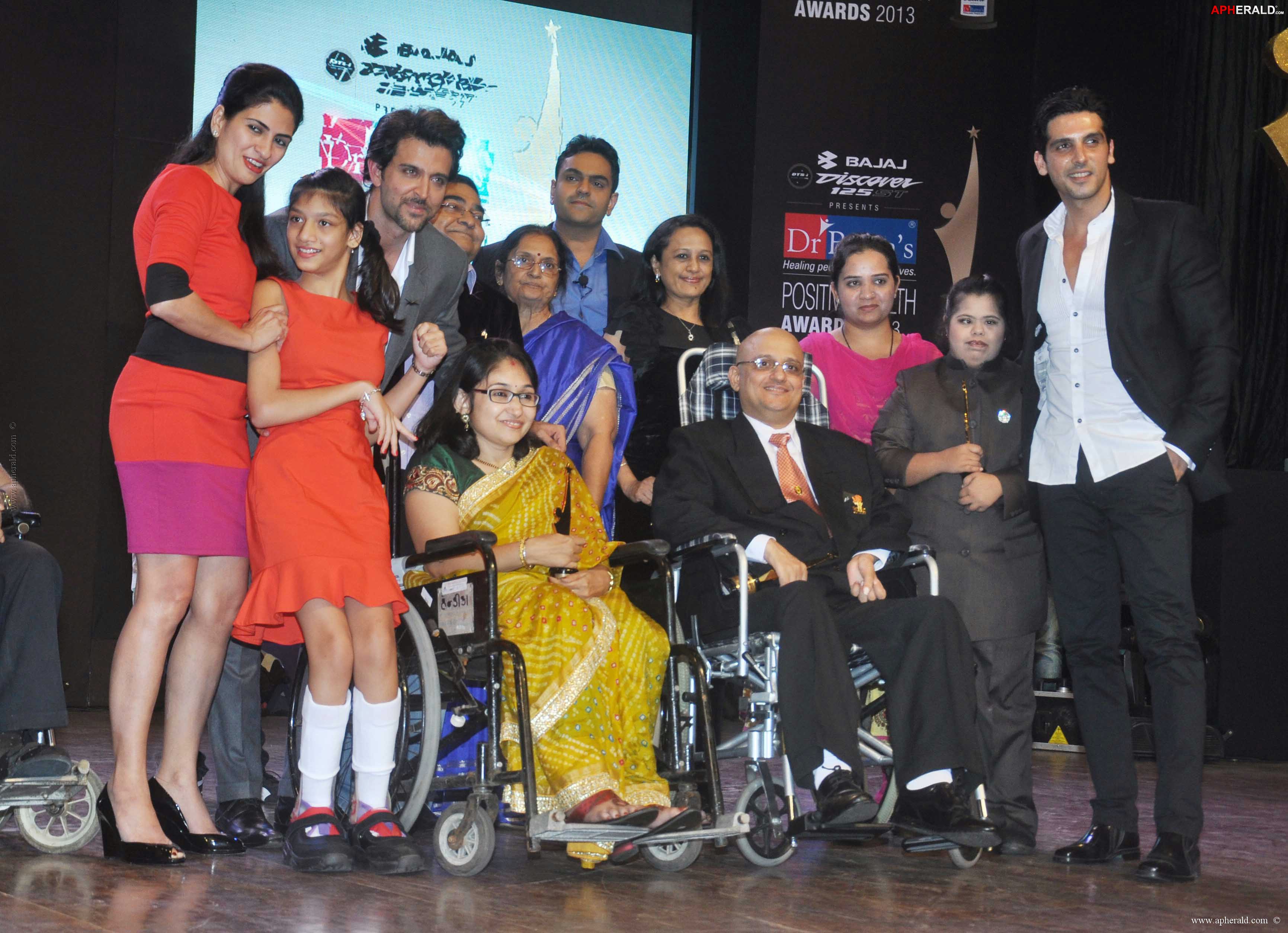 Hrithik Roshan at 8th Positive Health Awards 