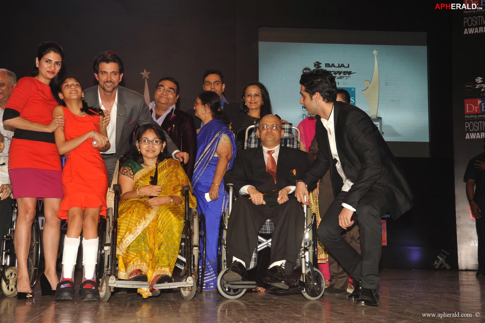 Hrithik Roshan at 8th Positive Health Awards 