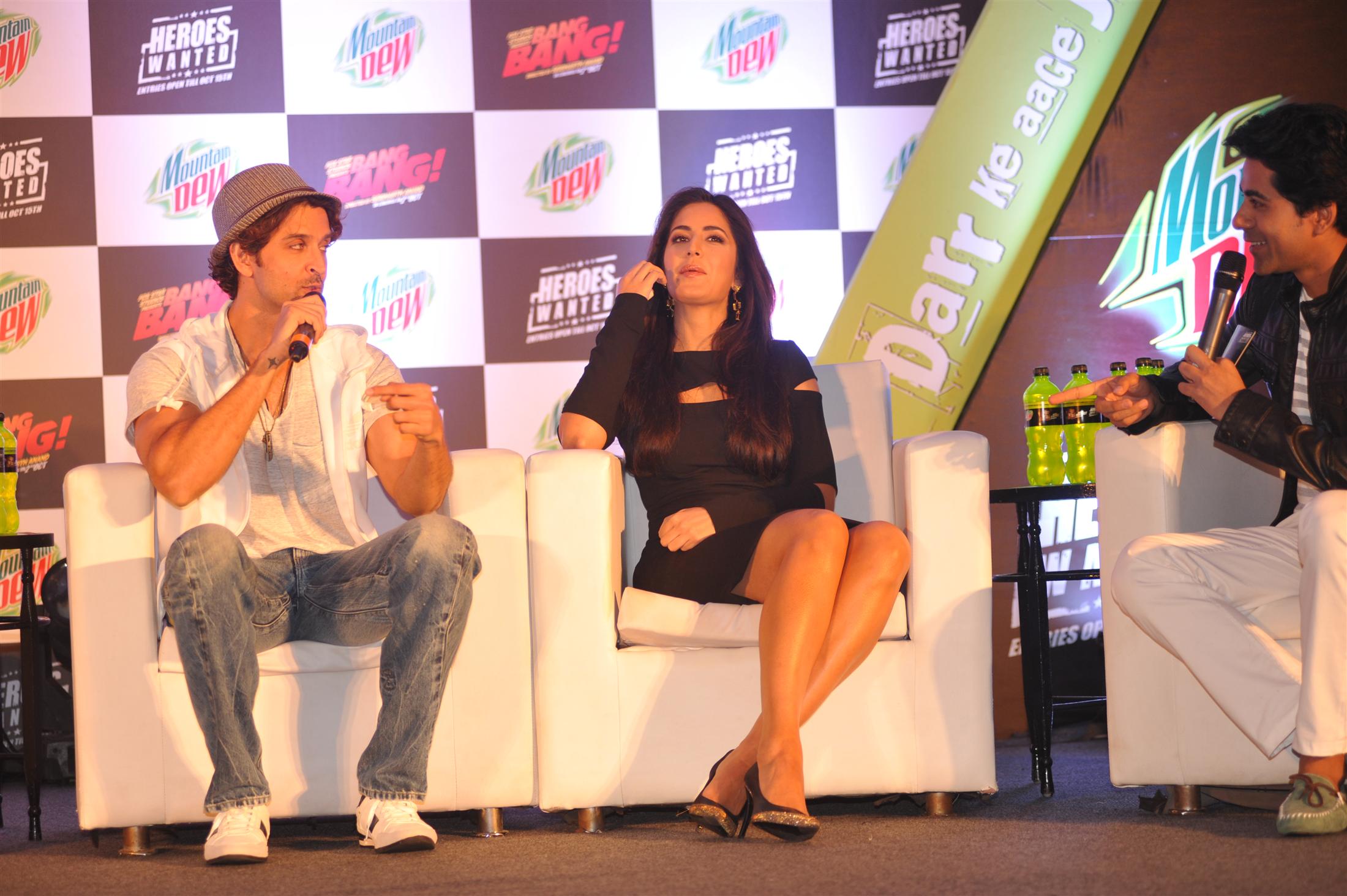 Hrithik and Katrina Launch Mountain Dew Heroes Wanted Campaign