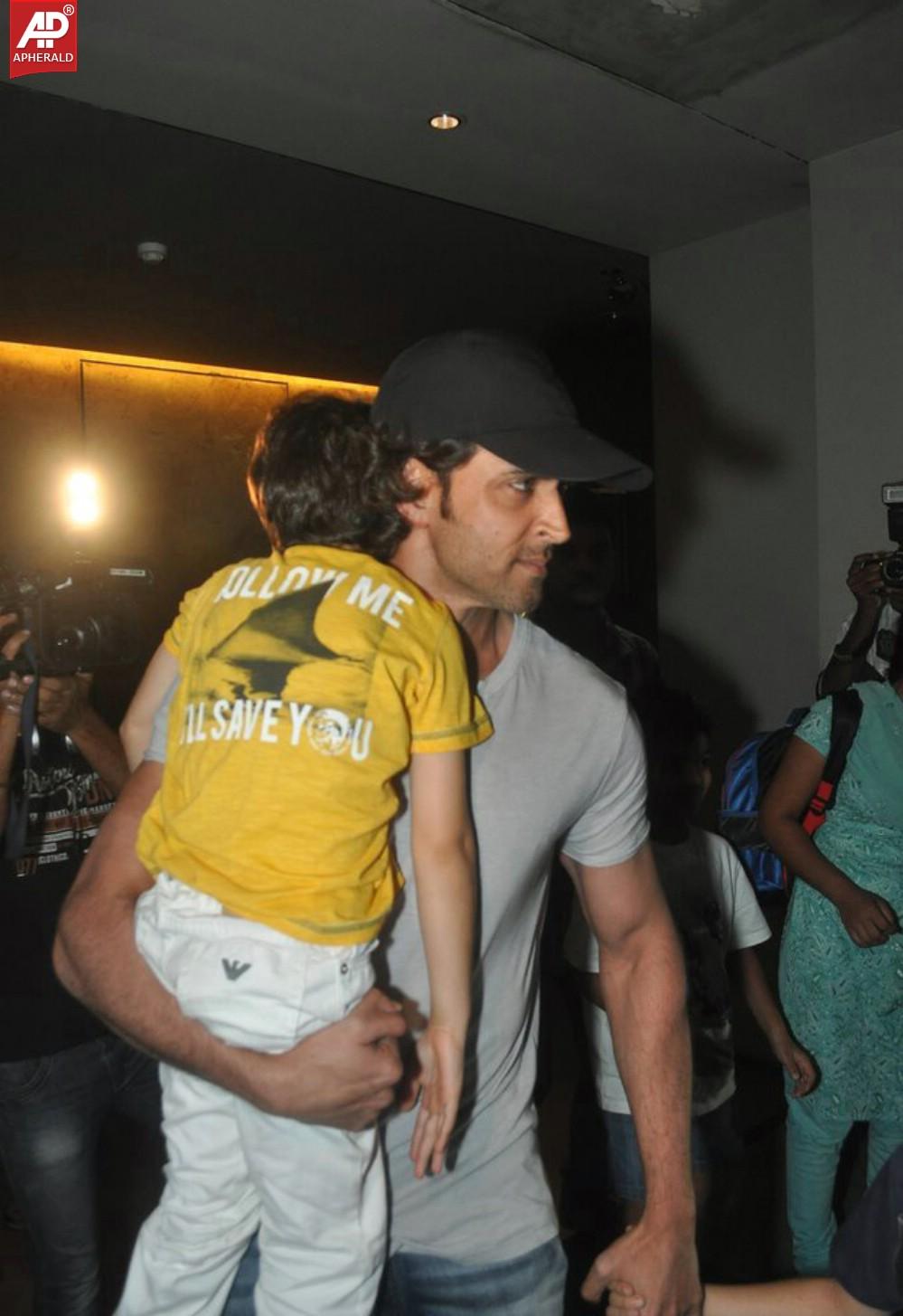 Hrithik and Shahid X Men Screening Stills